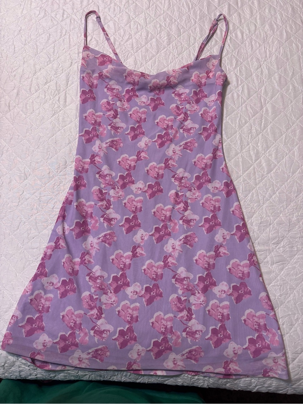 bp Lavender Floral Slip Dress in Pink & Purple